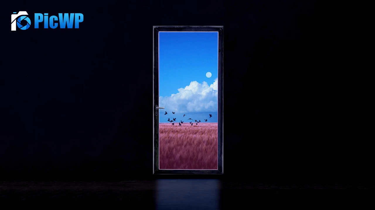 Dreamlike Doorway 6K PC Wallpaper
