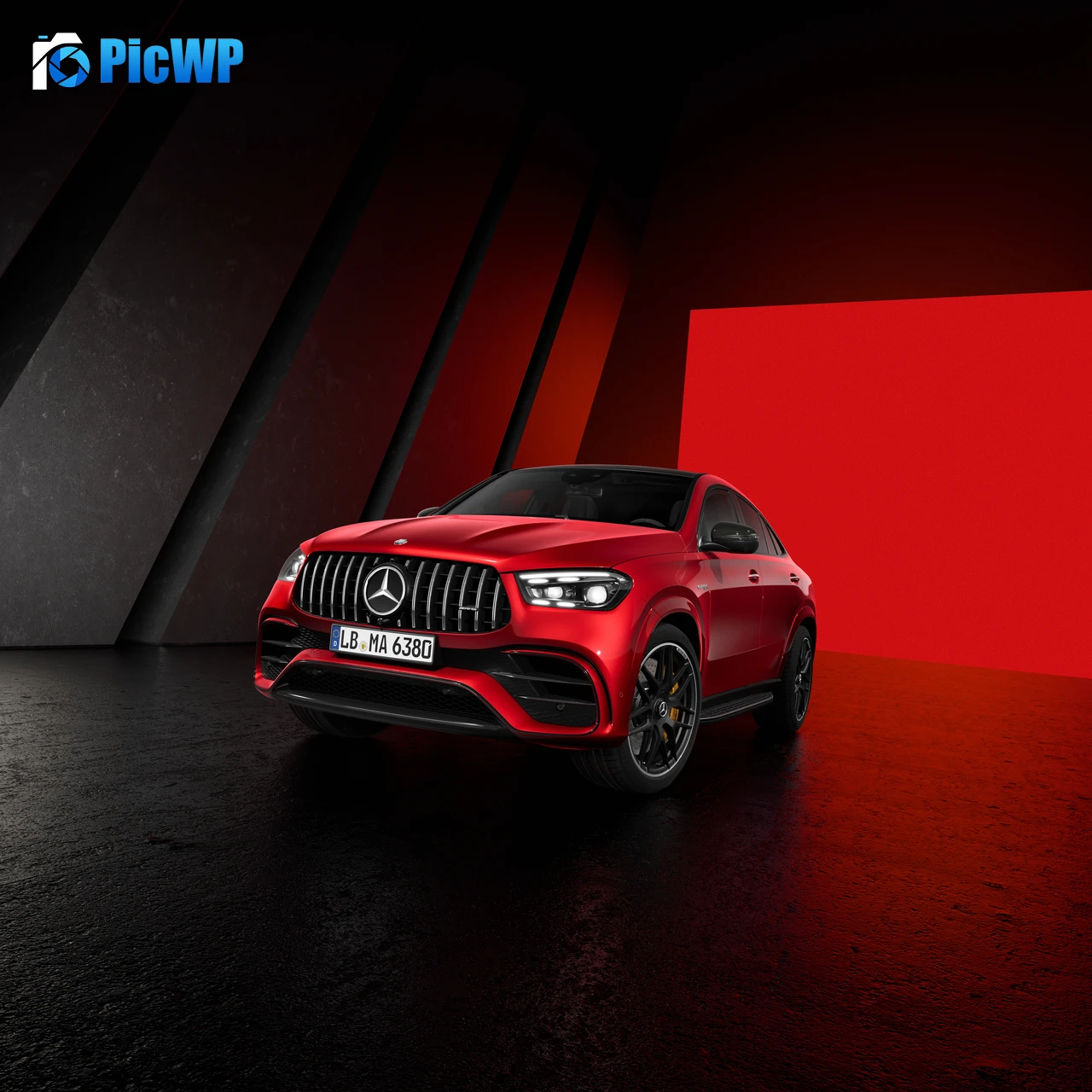 Mercedes-Benz AMG GLE 63 S Red cars 6K Fold Wallpaper