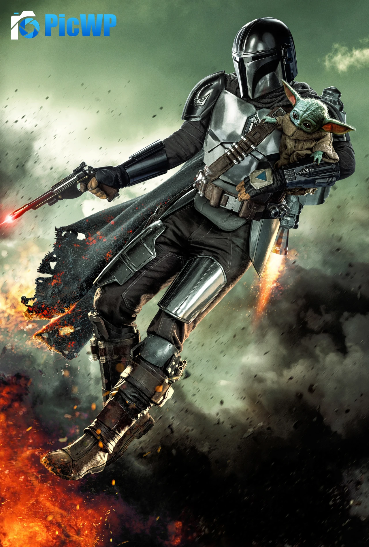 The Mandalorian Season 3 iPhone 6K Mobile Wallpaper