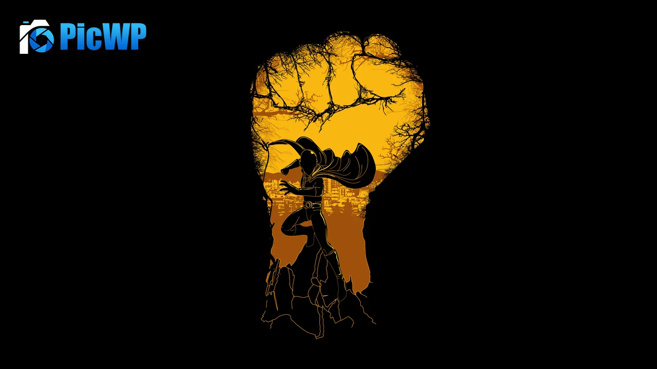 One Punch Man AMOLED 6K PC Wallpaper