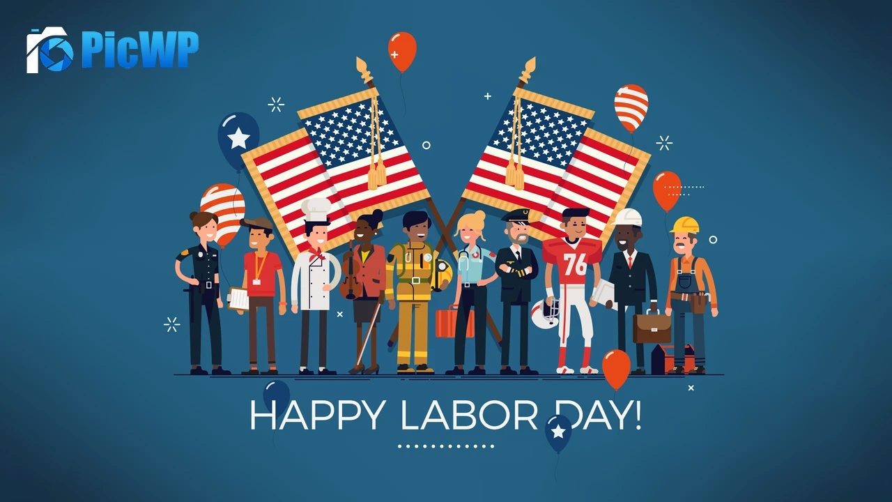 Happy Labor day 8K PC Wallpaper