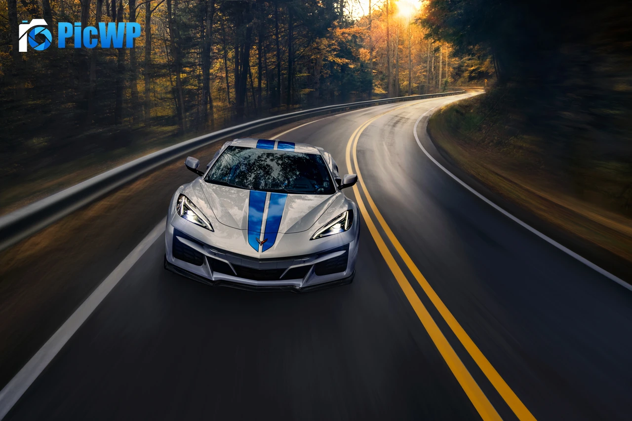 Chevrolet Corvette E-Ray 3LZ Hybrid sports car 6K PC Wallpaper
