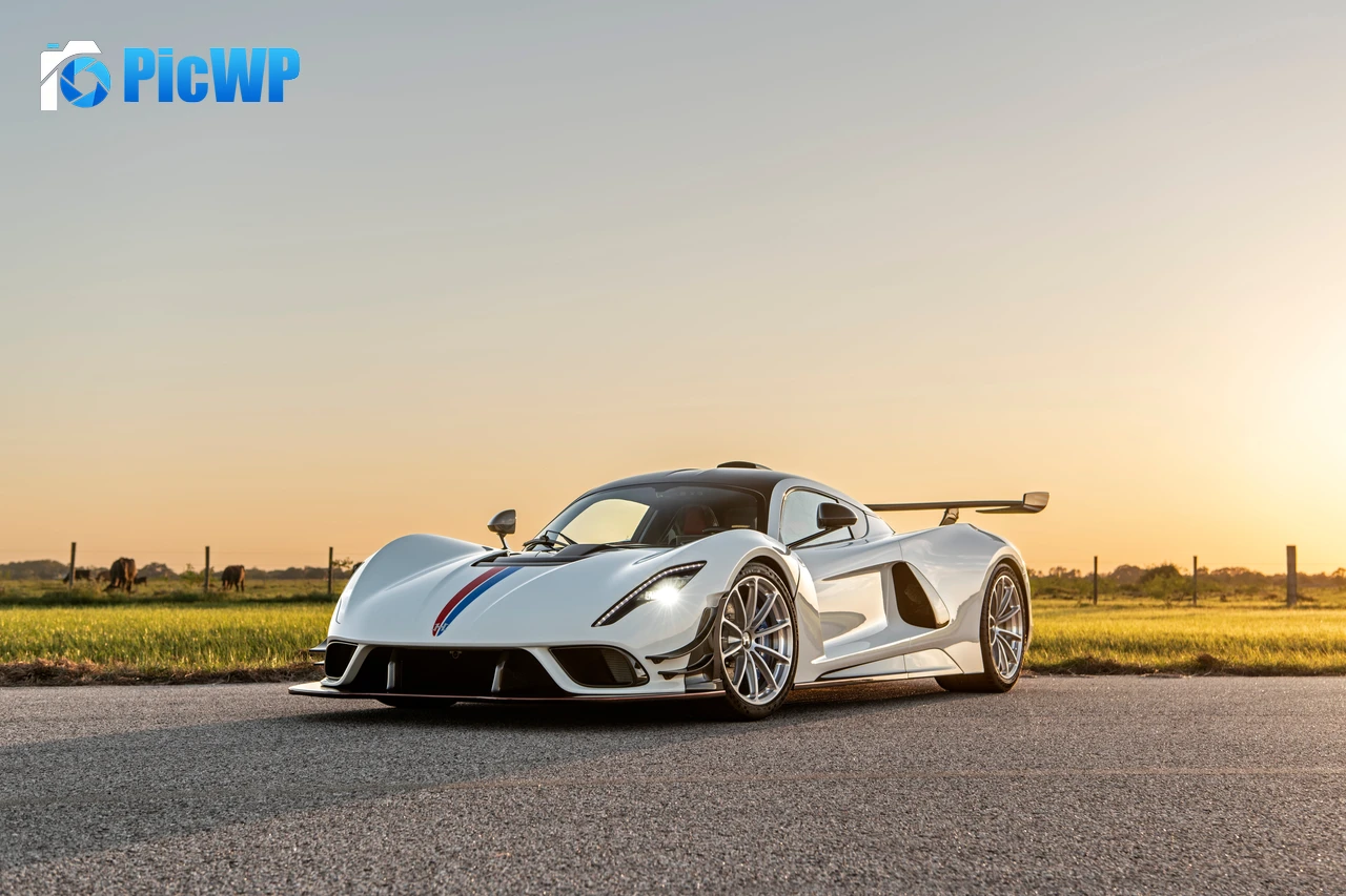 Hennessey Venom F5 Revolution Sports cars 9K PC Wallpaper