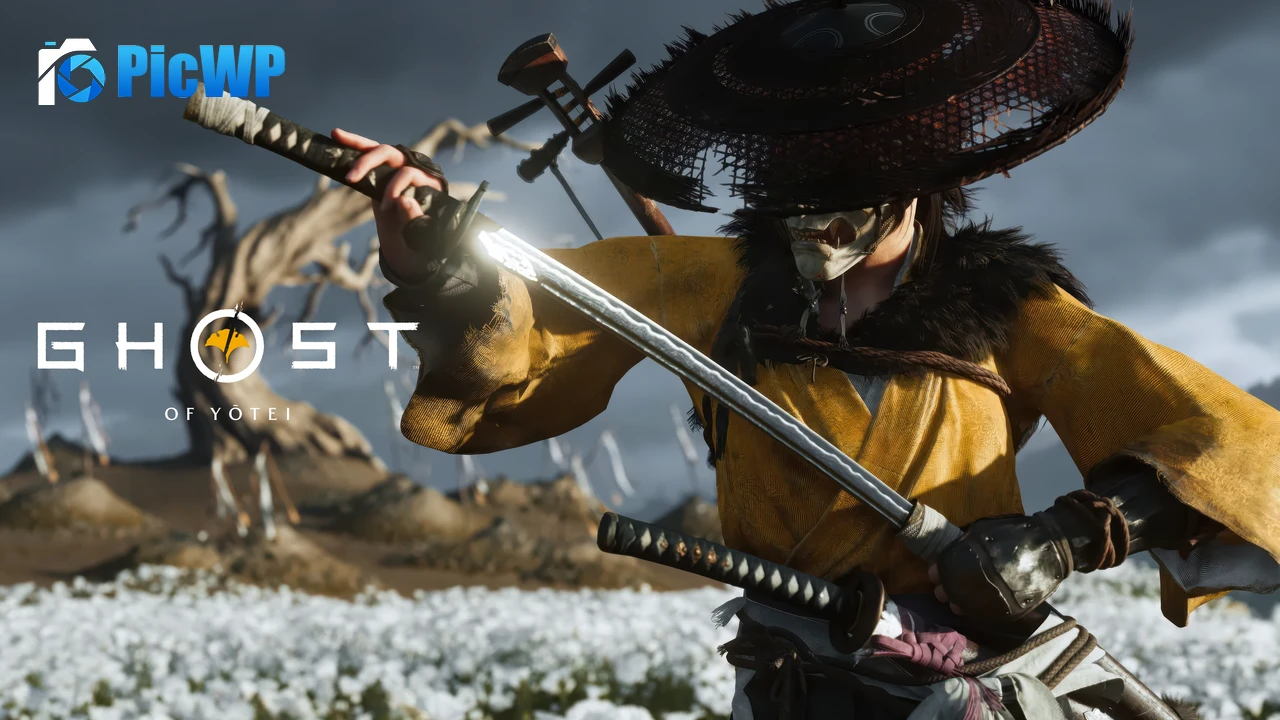 Atsu (Ghost of Yotei) Samurai 6K PC Wallpaper