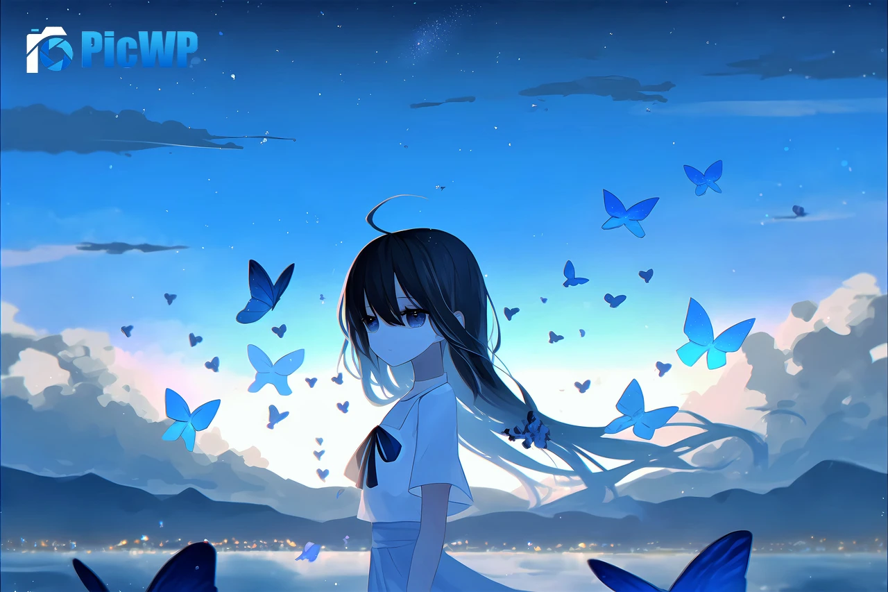 Sad girl Anime girl 7K PC Wallpaper