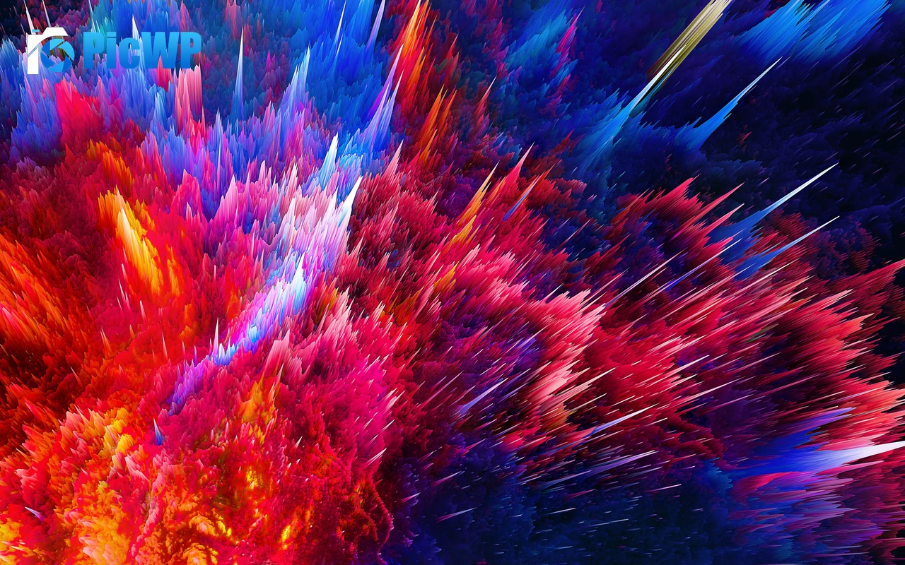 Colorful background 6K PC Wallpaper