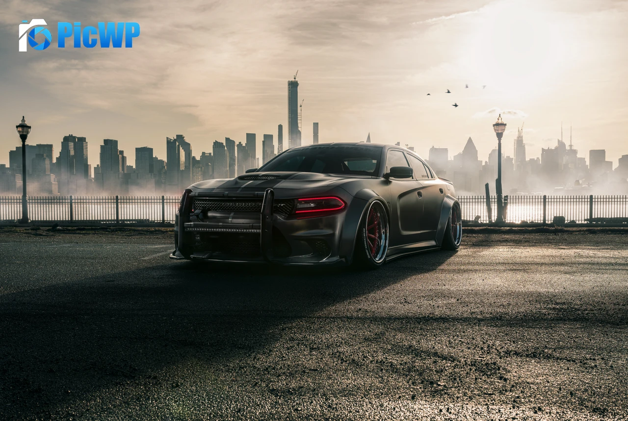 Dodge Charger Hellcat 8K PC Wallpaper