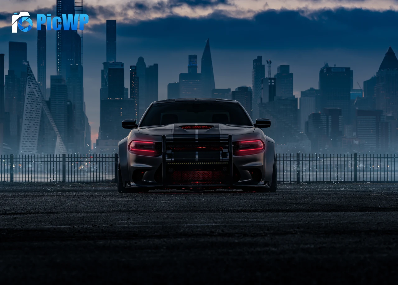 Dodge Charger Hellcat 8K PC Wallpaper