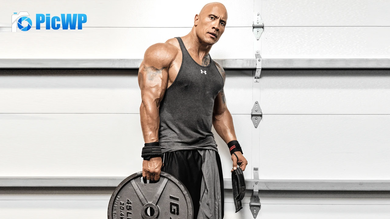 Dwayne Johnson Bodybuilder 9K PC Wallpaper