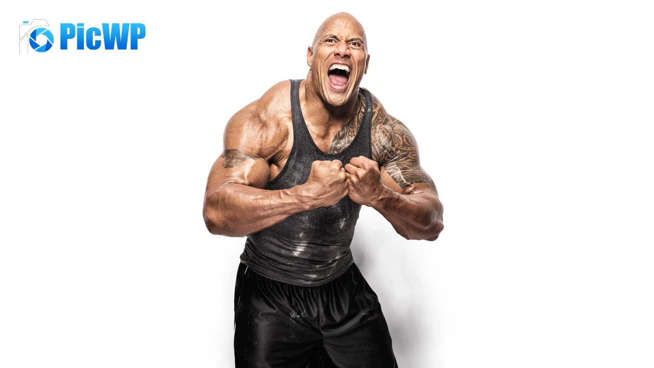 Dwayne Johnson WWE Superstars 9K PC Wallpaper