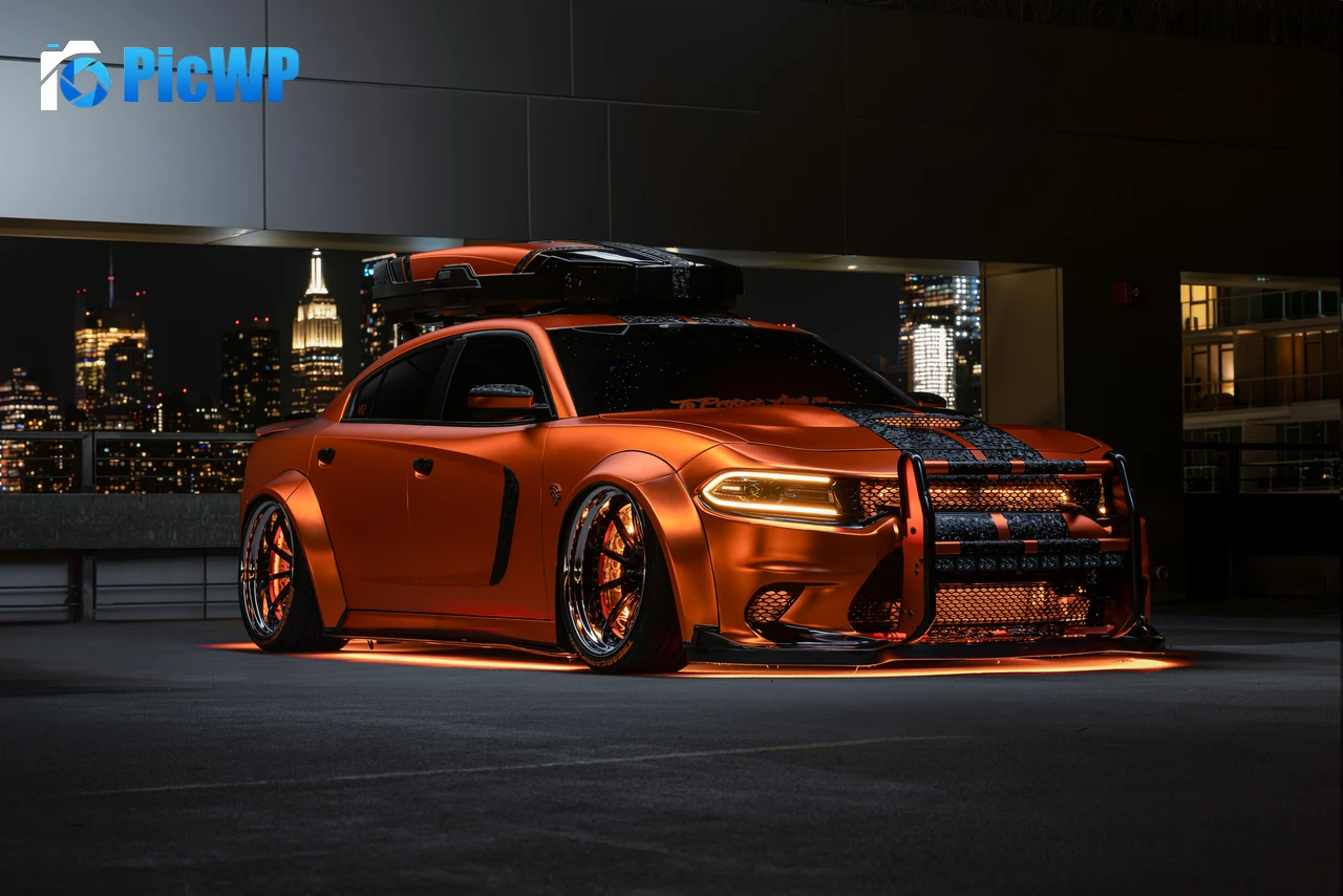 Dodge Charger Hellcat Custom tuning 4K PC Wallpaper