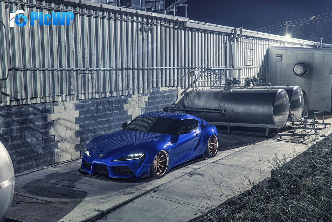 Toyota Supra Sports cars 4K PC Wallpaper