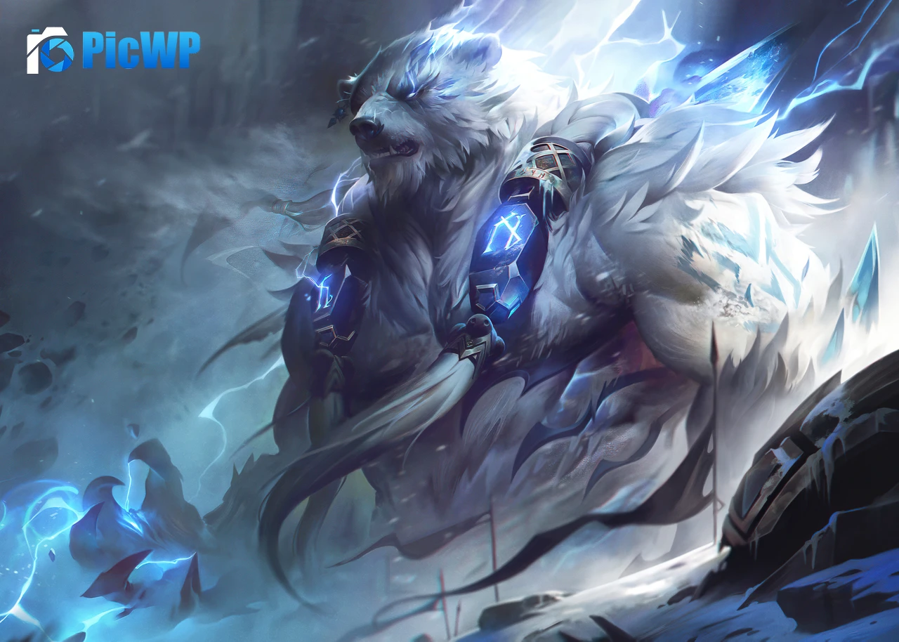 Volibear League of Legends 4K PC Wallpaper