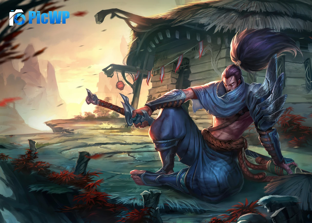 League of Legends Yasuo 4K PC Wallpaper