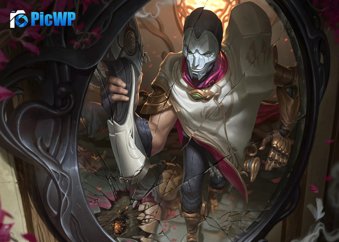 Jhin League of Legends 4K PC Wallpaper
