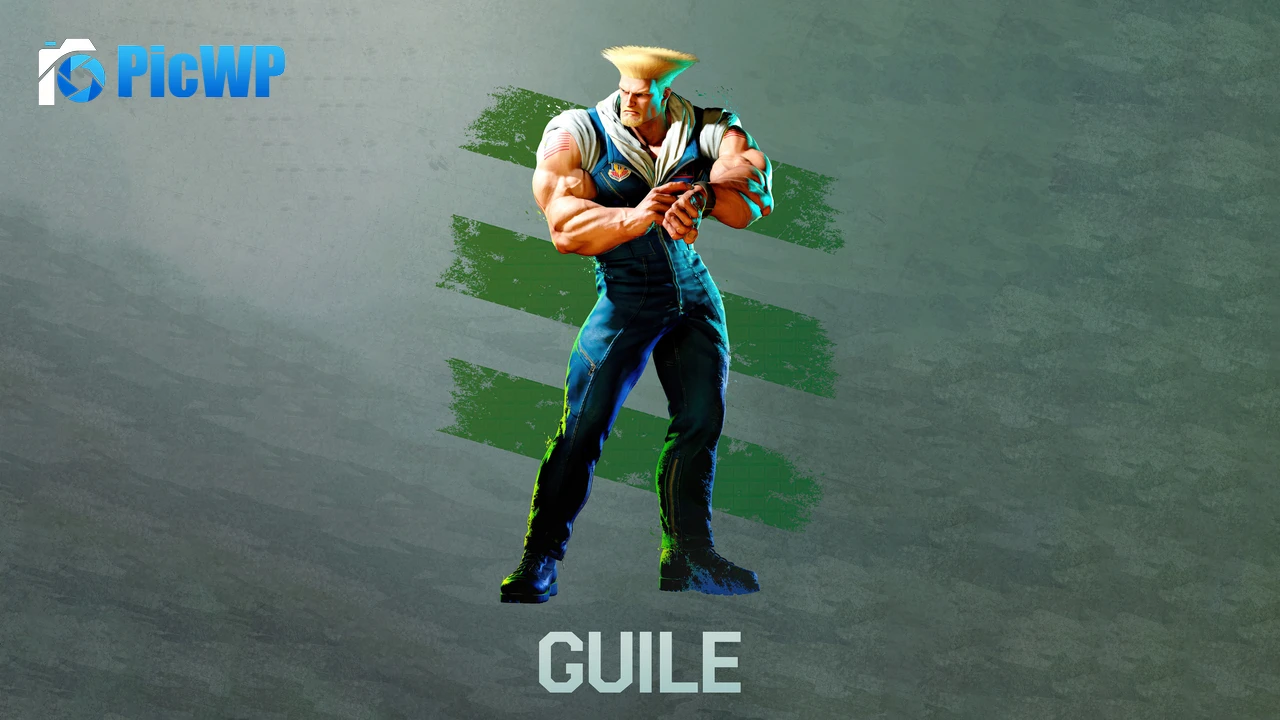 Street Fighter 6 Guile 6K PC Wallpaper