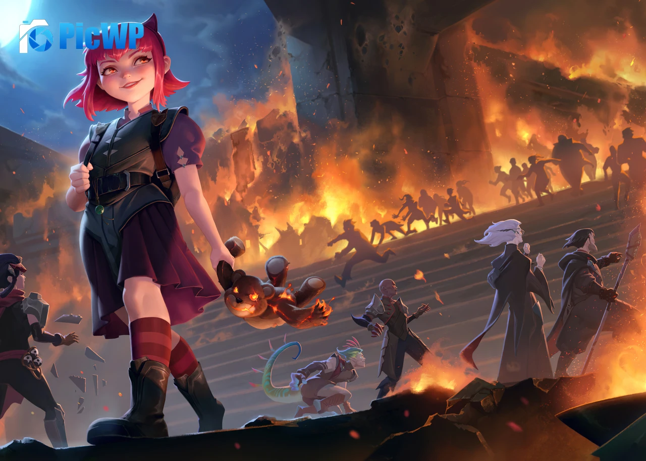 League of Legends Annie 4K PC Wallpaper