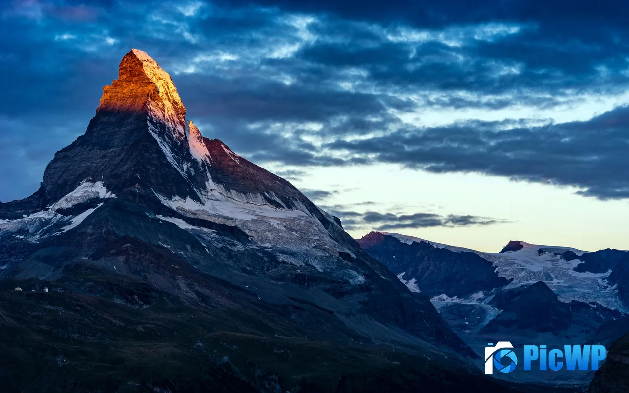 <font color=red>Sun</font>rise Peak Dawn <font color=red>Sun</font>negga Zermatt Switzerland 5K PC Wallpaper