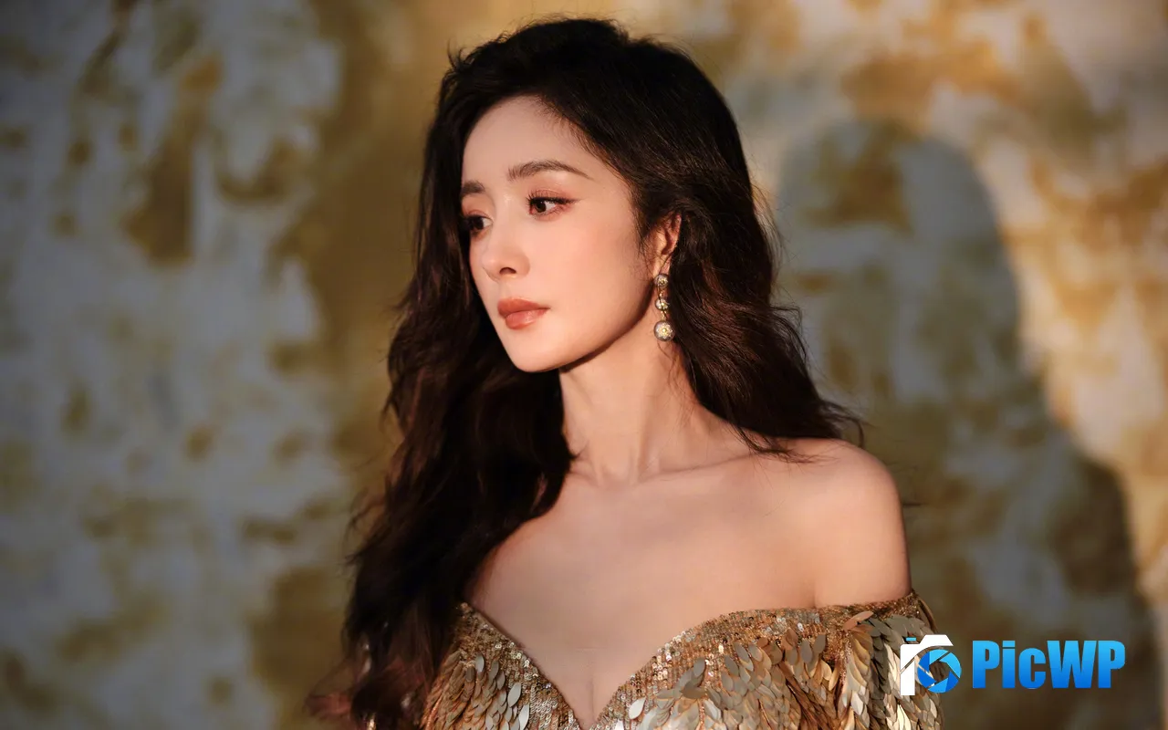 Yang Mi Fashion Star Beauty <font color=red>Actress</font> Celebrity 5K PC Wallpaper