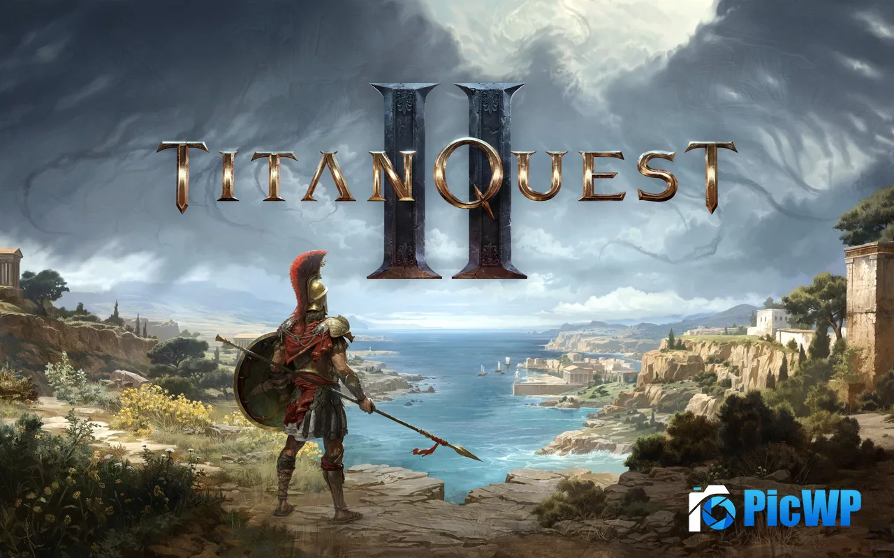 Titan Quest ii 2024 Mobile Game <font color=red>Poster</font> 5K PC Wallpaper