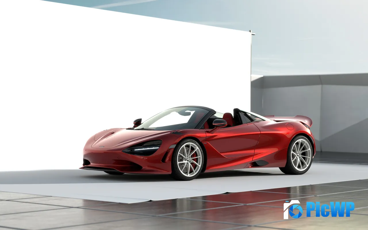 Mclaren 750s Volcano Red <font color=red>2024</font> Supercar 5K PC Wallpaper