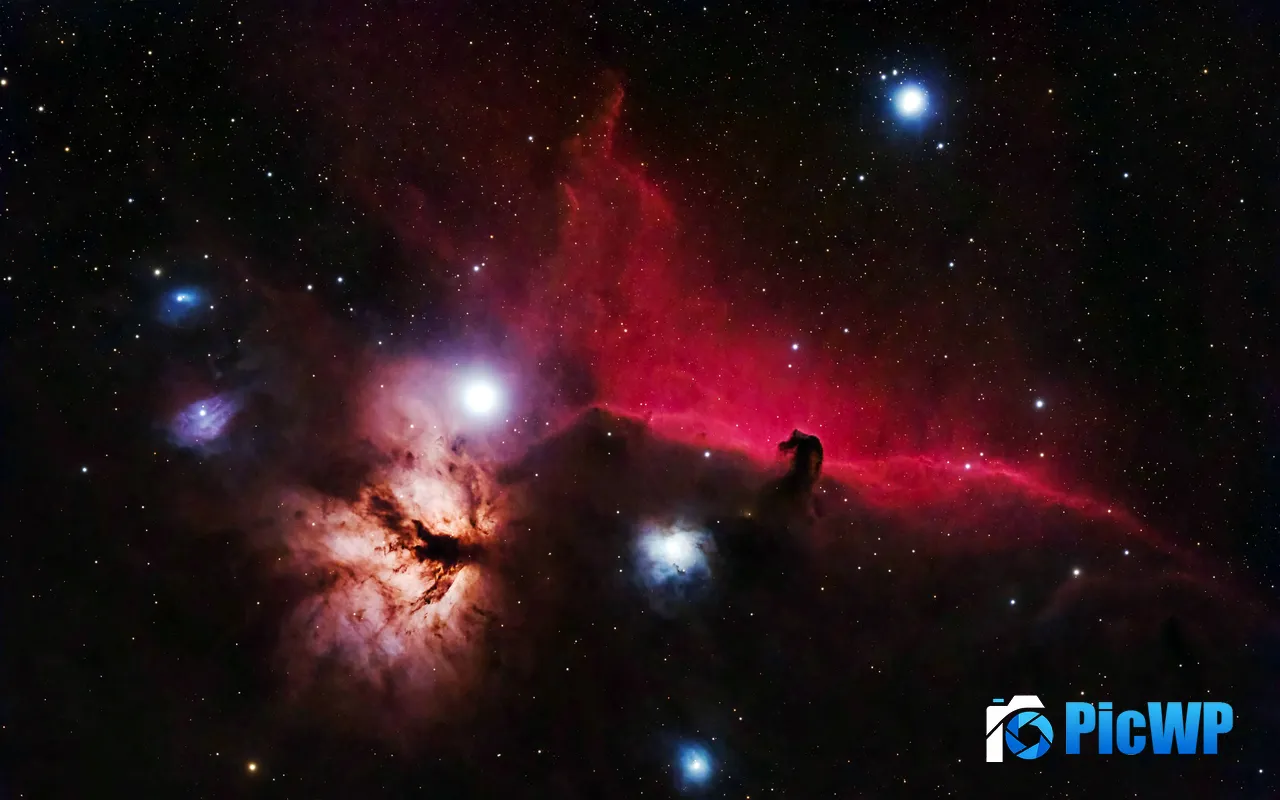Nebula Universe Telescope Digital <font color=red>Galaxy</font> 5K PC Wallpaper