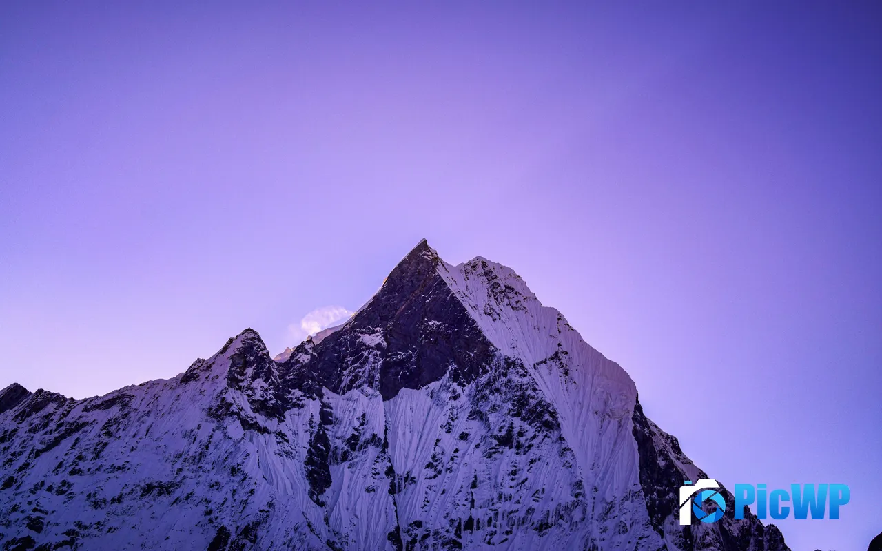 Himalaya <font color=red>Peak</font> Dawn Annapurna Base Camp Nepal 5K PC Wallpaper