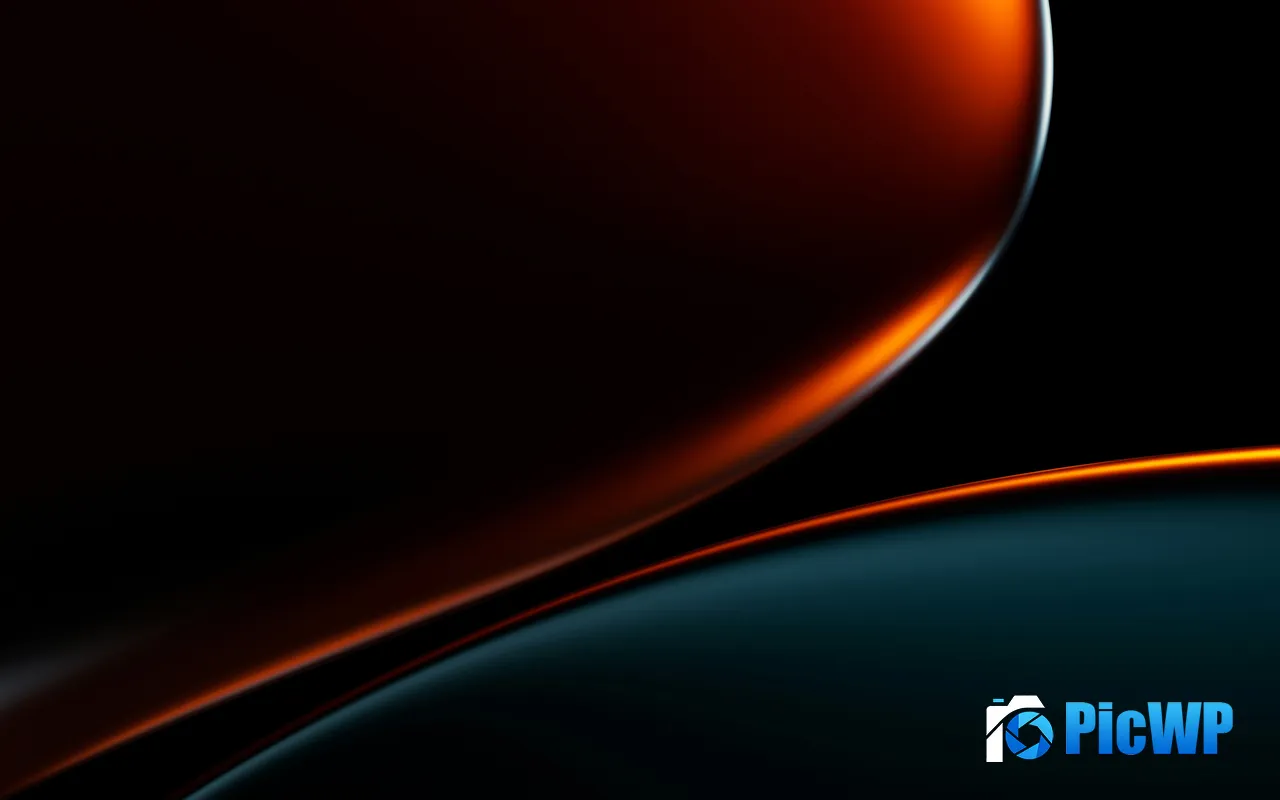 Render Glare Curve Gradient Abstract 5K PC Wallpaper