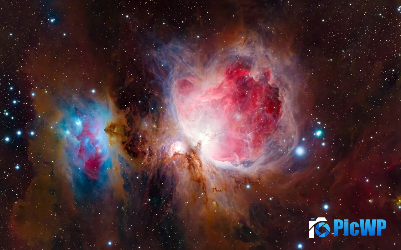 Universe Astronomical Telescope Digital Galaxies 5K PC Wallpaper