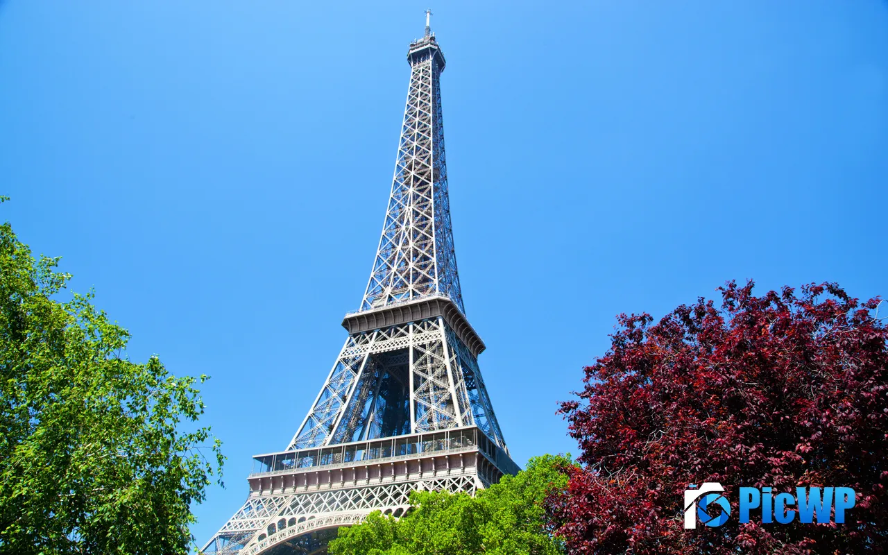 Eiffel Tower Paris <font color=red>2024</font> Summer Olympic Games France 5K PC Wallpaper