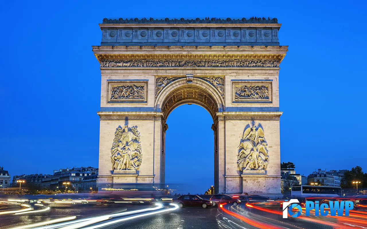 Arch Triumph Paris <font color=red>2024</font> Summer Olympic Games France 5K PC Wallpaper