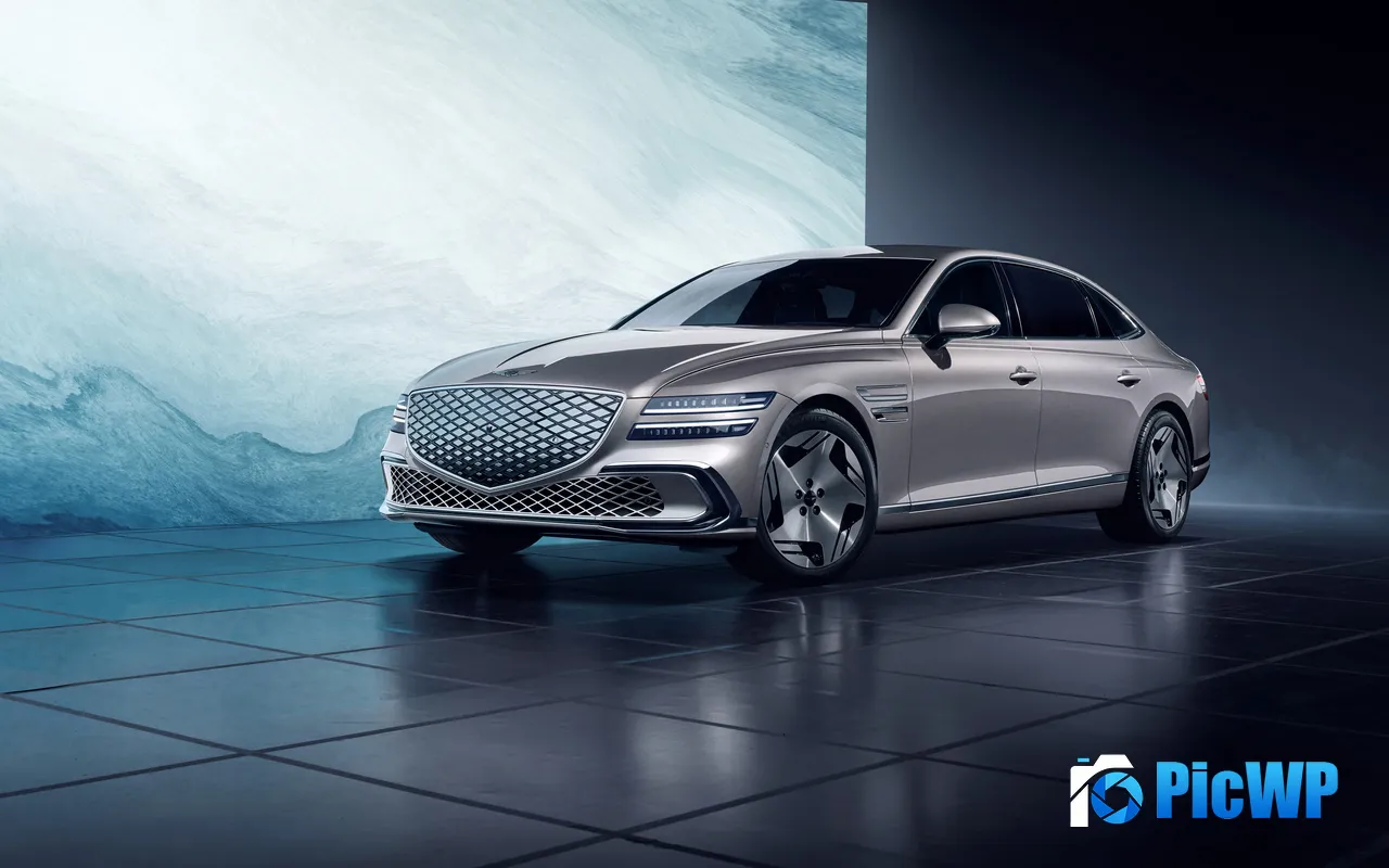 Genesis Electrified G80 <font color=red>2025</font> Concept Car 5K PC Wallpaper