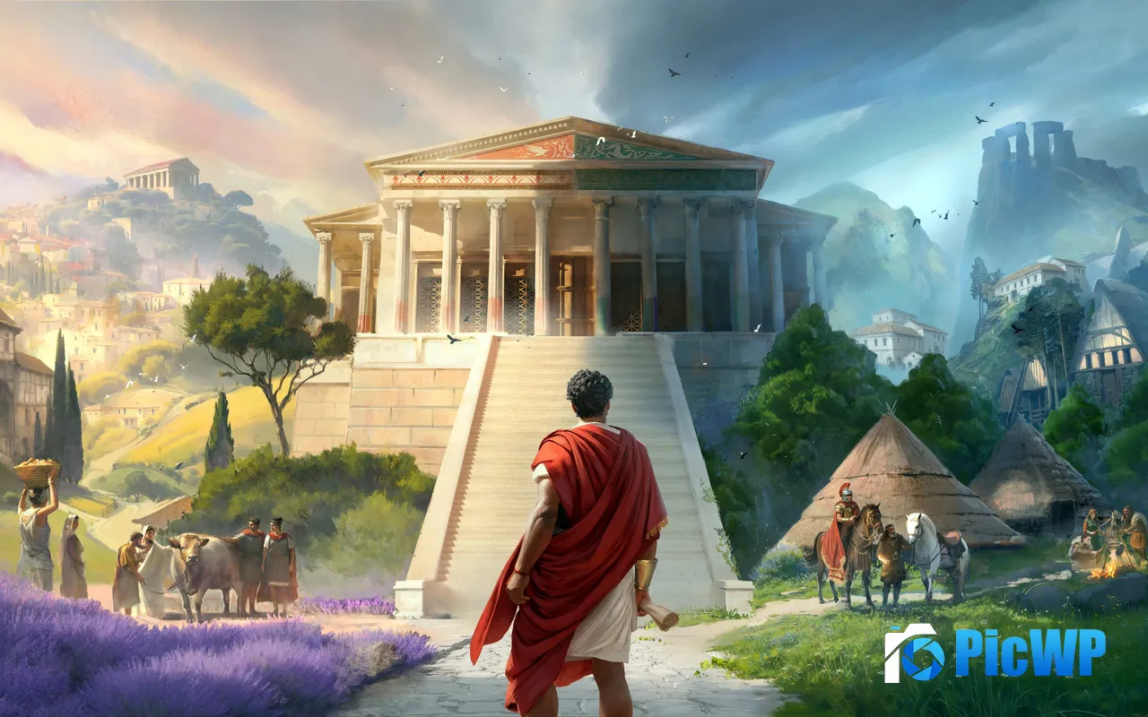 Anno 117 Pax <font color=red>Roman</font>a 2024 Mobile Game 5K PC Wallpaper