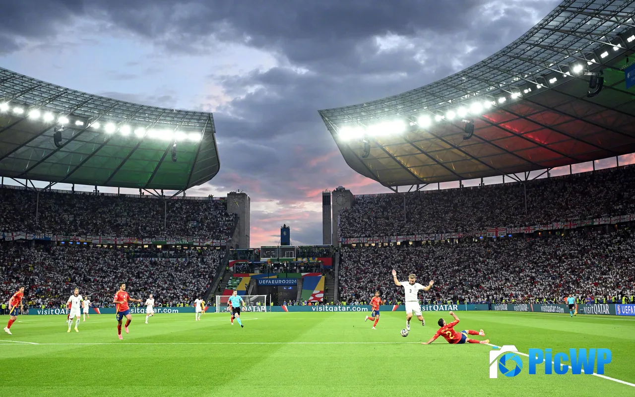 <font color=red>Spa</font>in VS England UEFA Euro 2024 Finals 5K PC Wallpaper