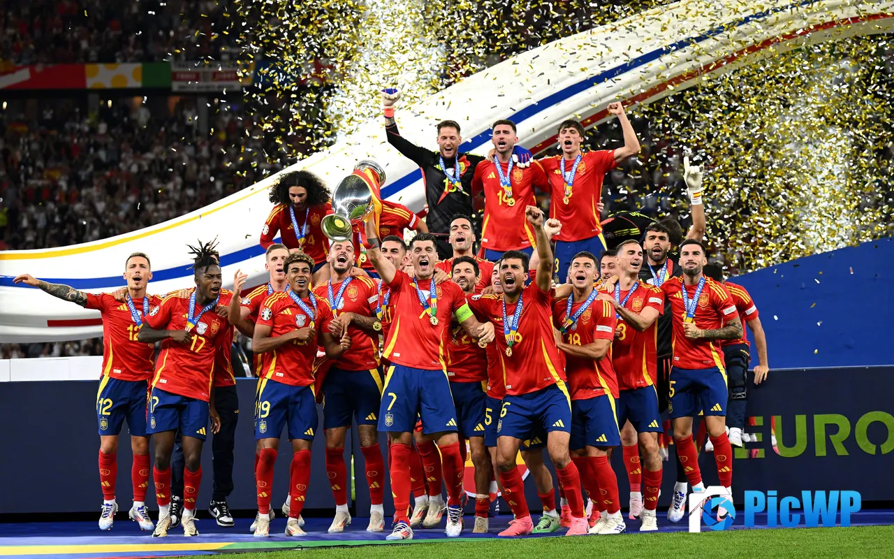 <font color=red>Spa</font>nish Champions UEFA Euro 2024 Berlin Olympic Stadium 5K PC Wallpaper