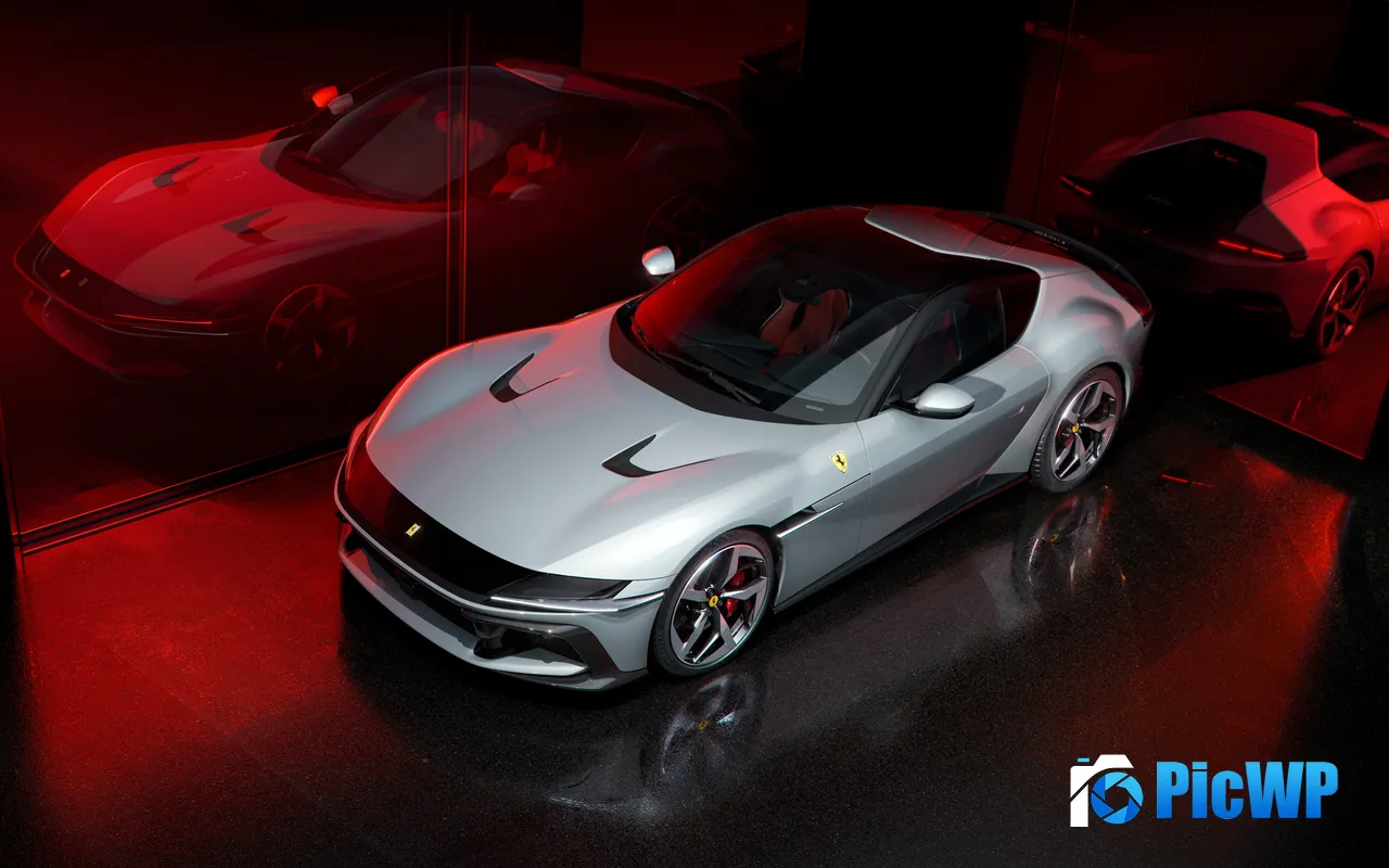 Ferrari 12cilindri Concept Car 2024 S<font color=red>up</font>ercar 5K PC Wallpaper