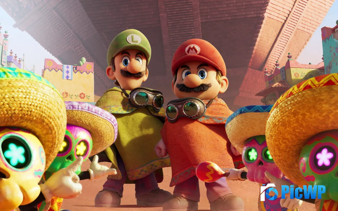 The Super Mario Galaxy 2026 IMAX Cartoon Films 5K PC Wallpaper