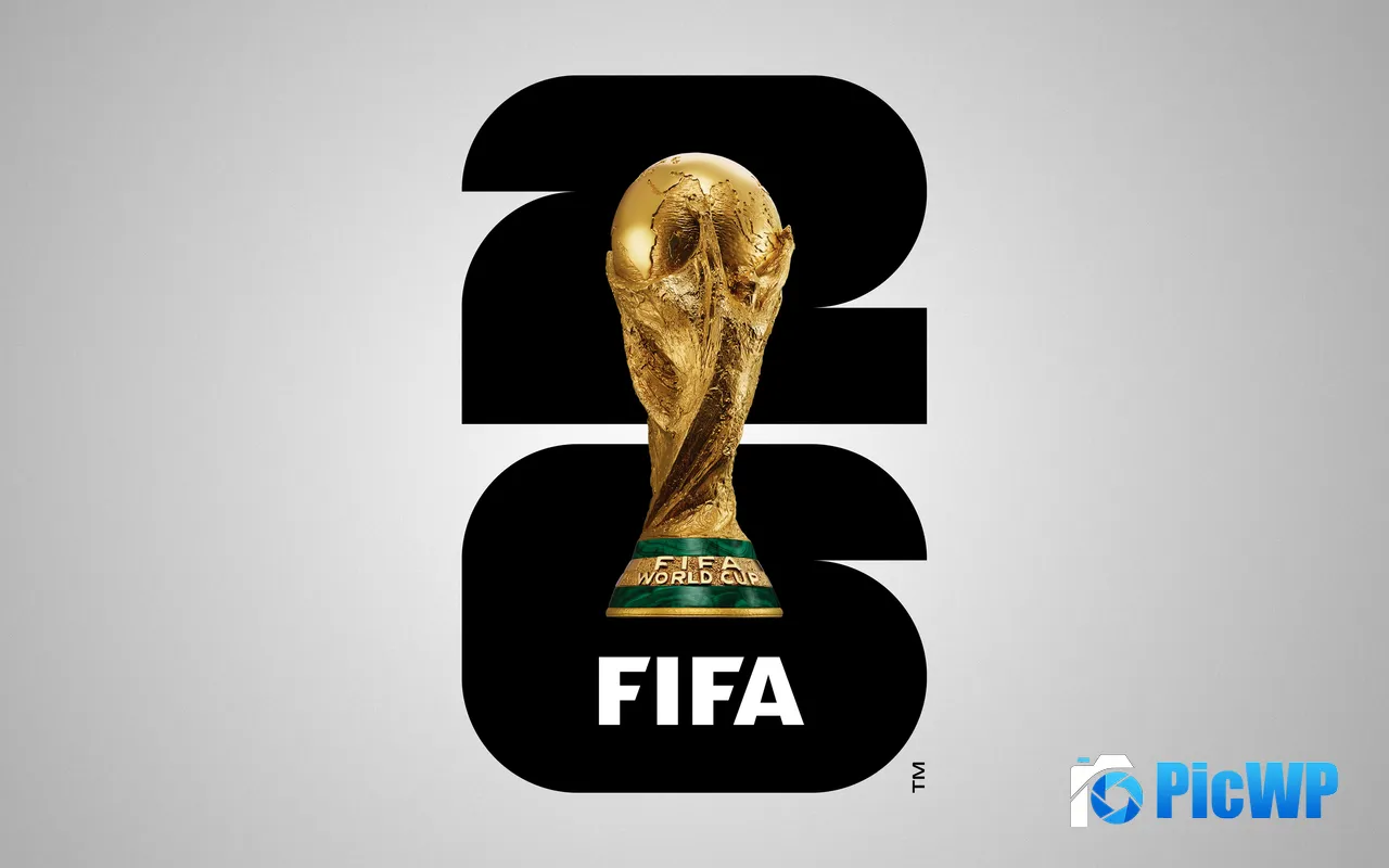 2026 FIFA World Cup United States Canada Mexico Logo 5K PC Wallpaper