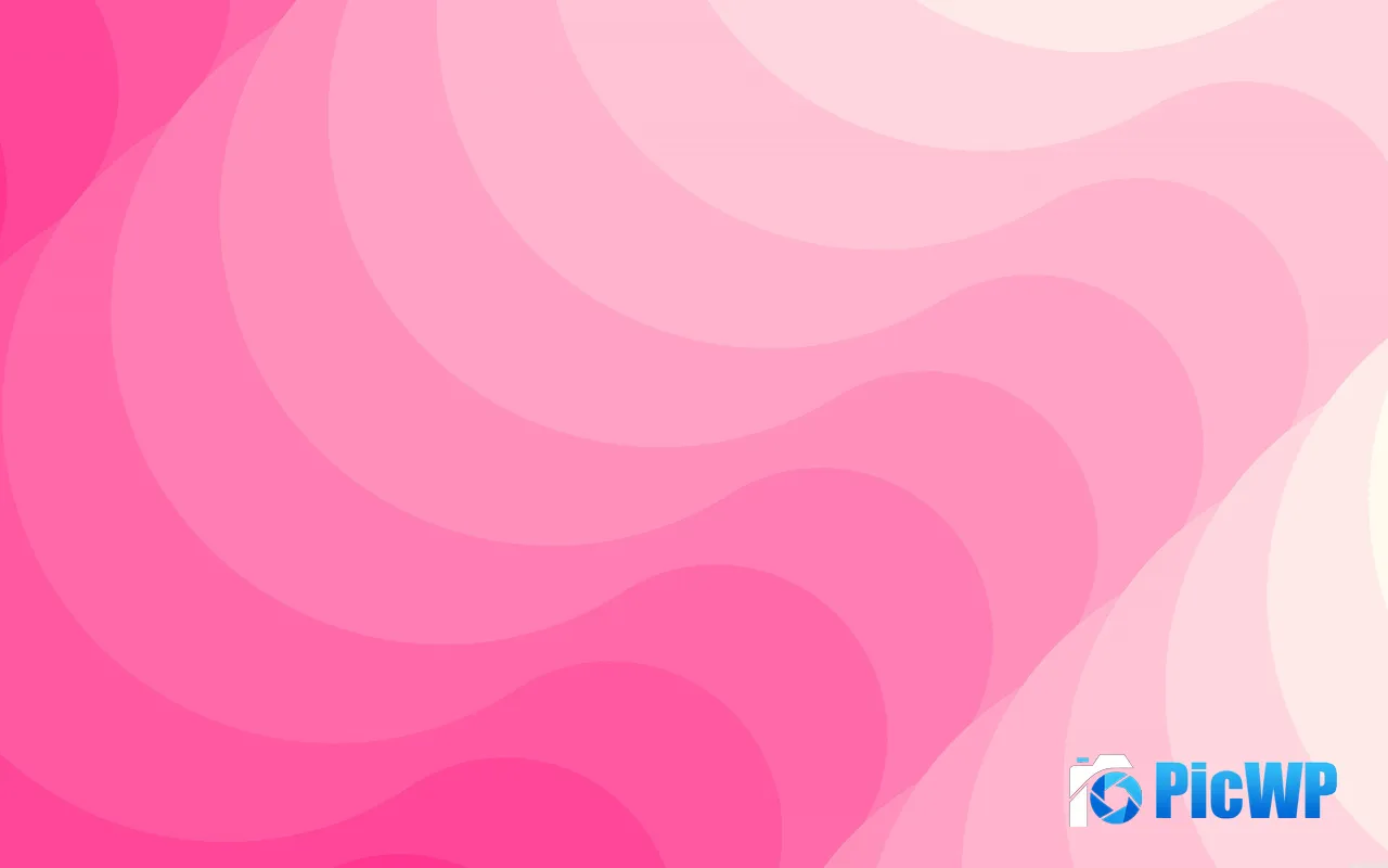 Pink Gradient Flow Curve Abstract Art Background 5K PC Wallpaper