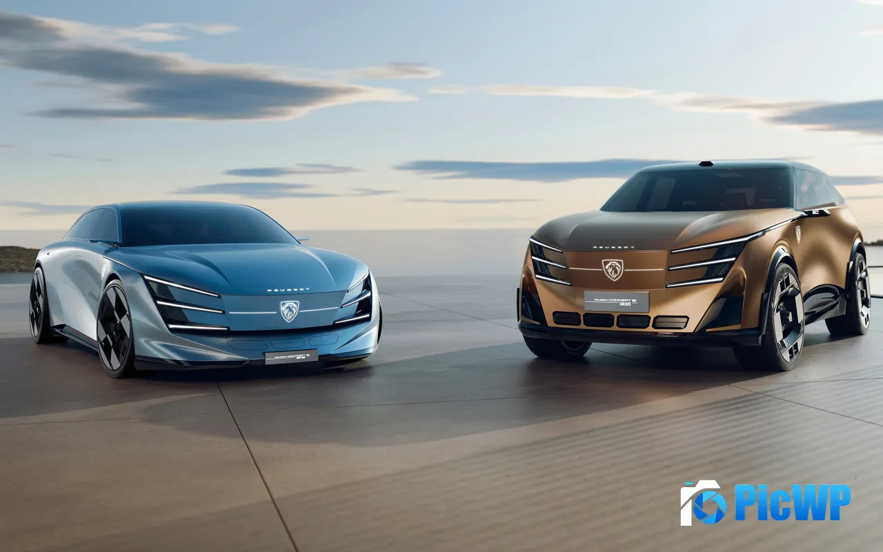 Peugeot Concept 6 Shi Rui 2026 Electric Car 5K PC Wallpaper