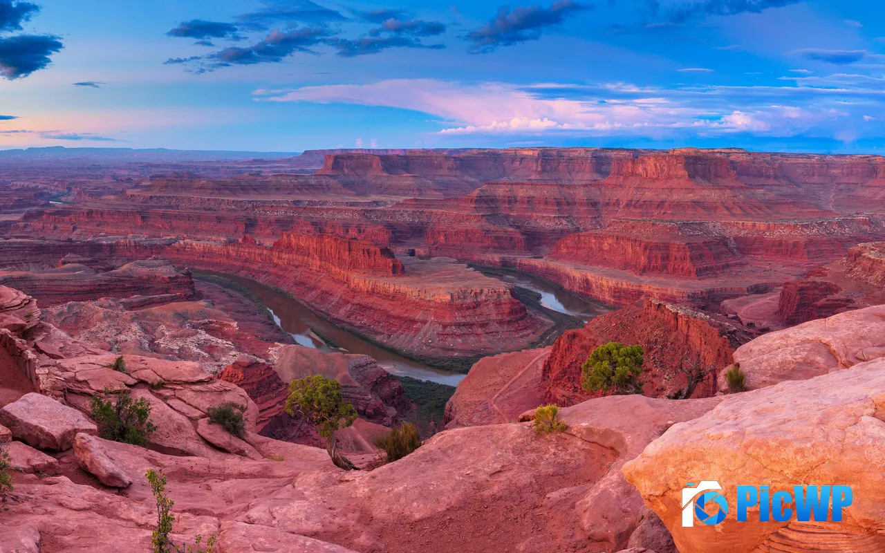 Dead Horse Point State Park River Valley Utah USA 5K PC Wallpaper