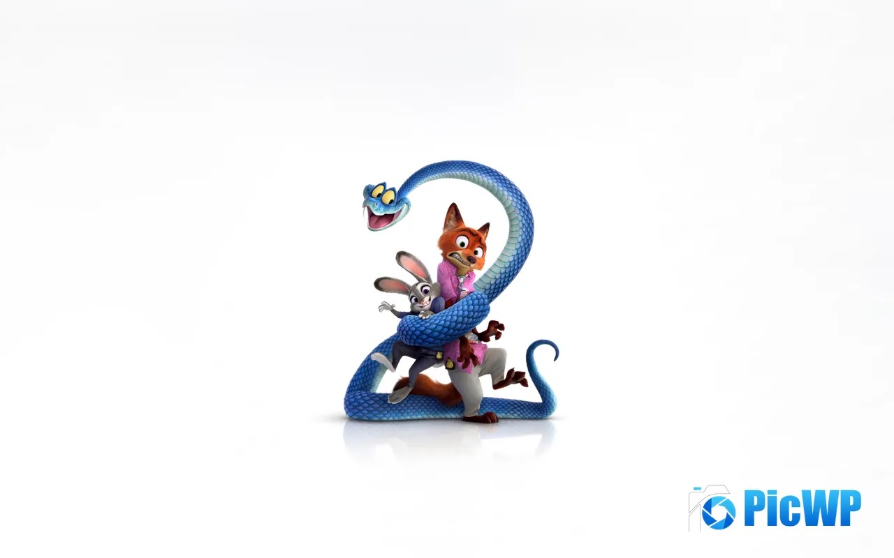 <font color=red>Zootopia</font> 2 Disney Cartoon 2025 Films Poster 5K PC Wallpaper