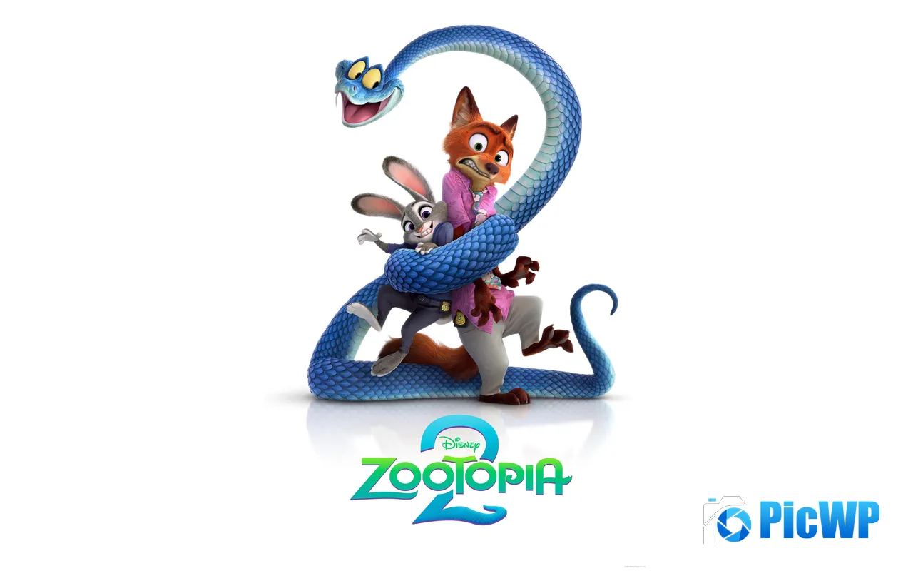 Disney 2025 <font color=red>Zootopia</font> 2 3D IMAX Films 5K PC Wallpaper