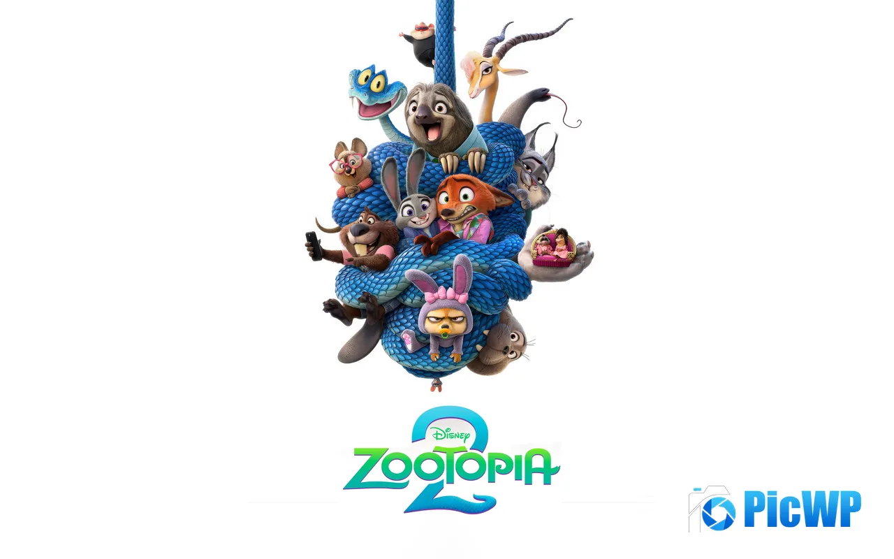 <font color=red>Zootopia</font> 2 Disney 3D IMAX 2025 Moive Poster 5K PC Wallpaper