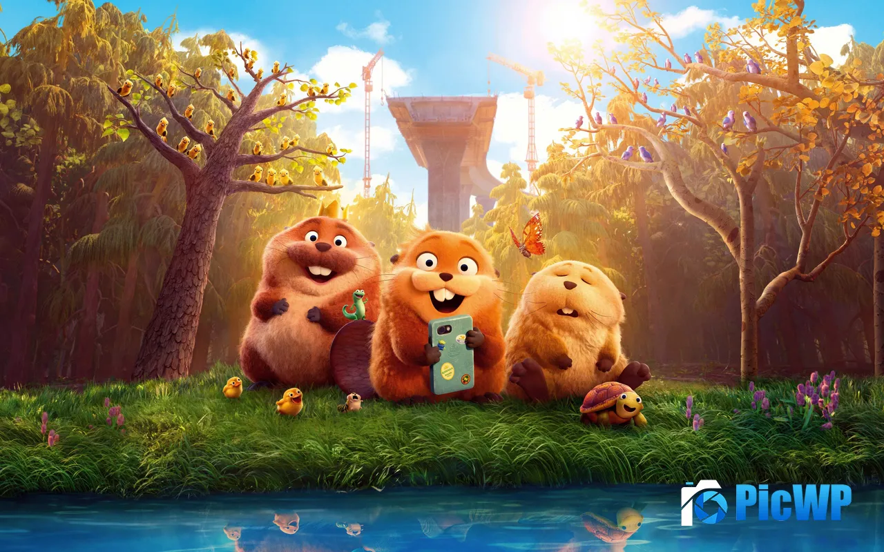 Hoppers 2026 Cute Cartoon Films Poster 5K PC Wallpaper