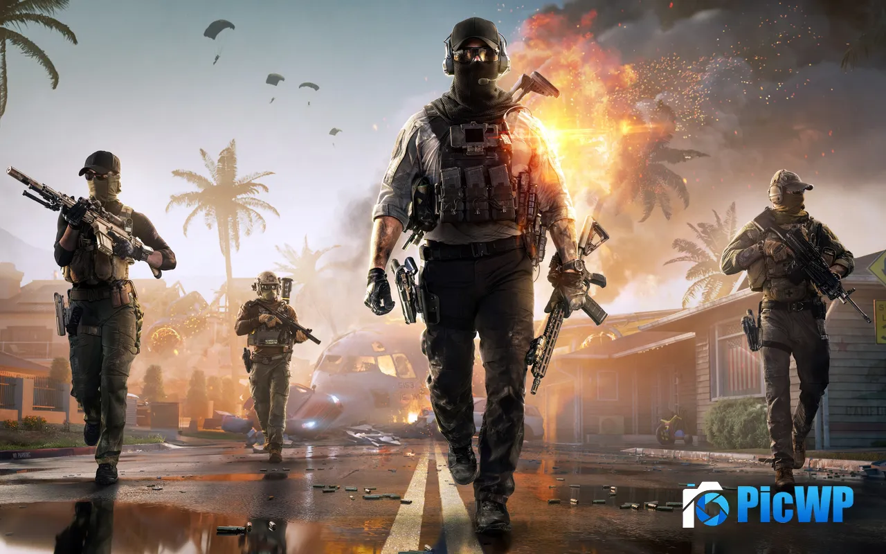 Battlefield 6 Soldier Redsec 2025 Mobile Game Poster 5K PC Wallpaper