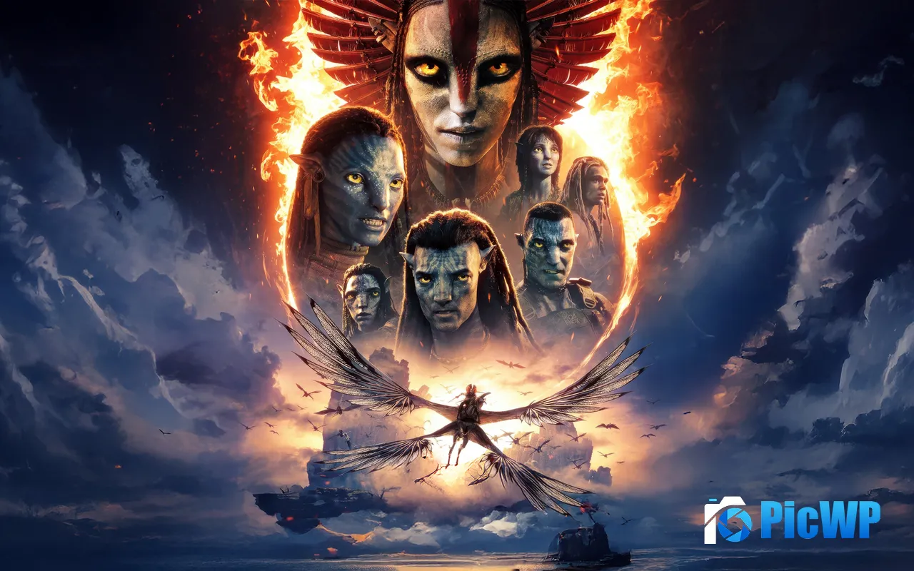 Avatar Fire and Ash James Cameron 2025 IMAX Films 5K PC Wallpaper