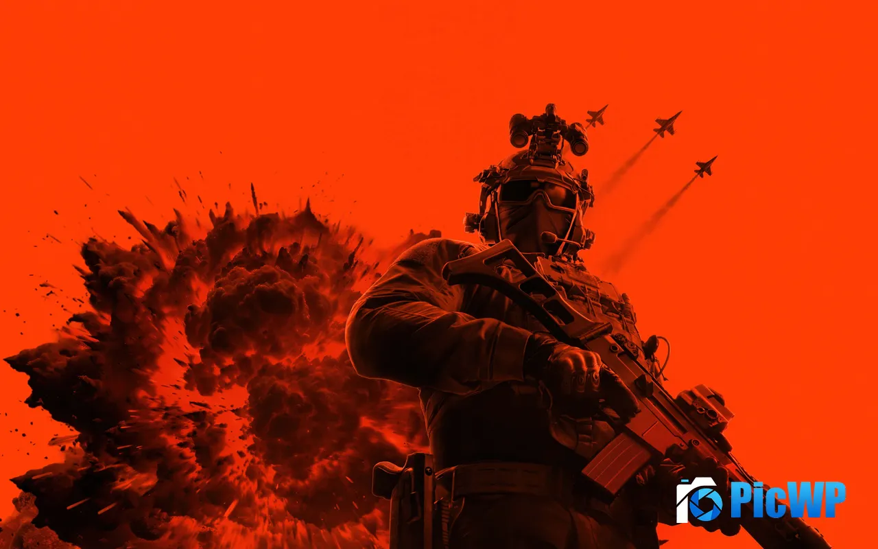 Battlefield 6 Soldier 2025 PC Game Poster 5K PC Wallpaper