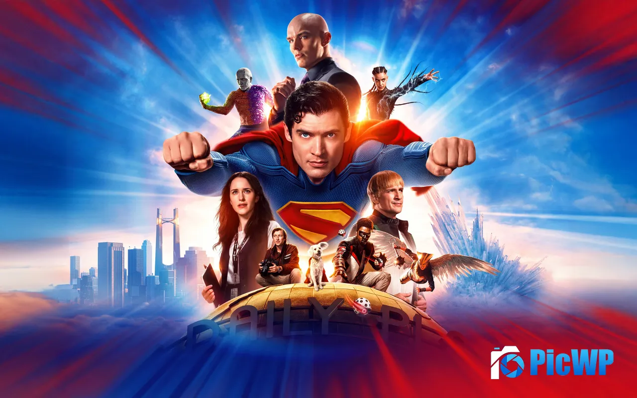 Superman 2025 Films Chinese international Poster 5K PC Wallpaper