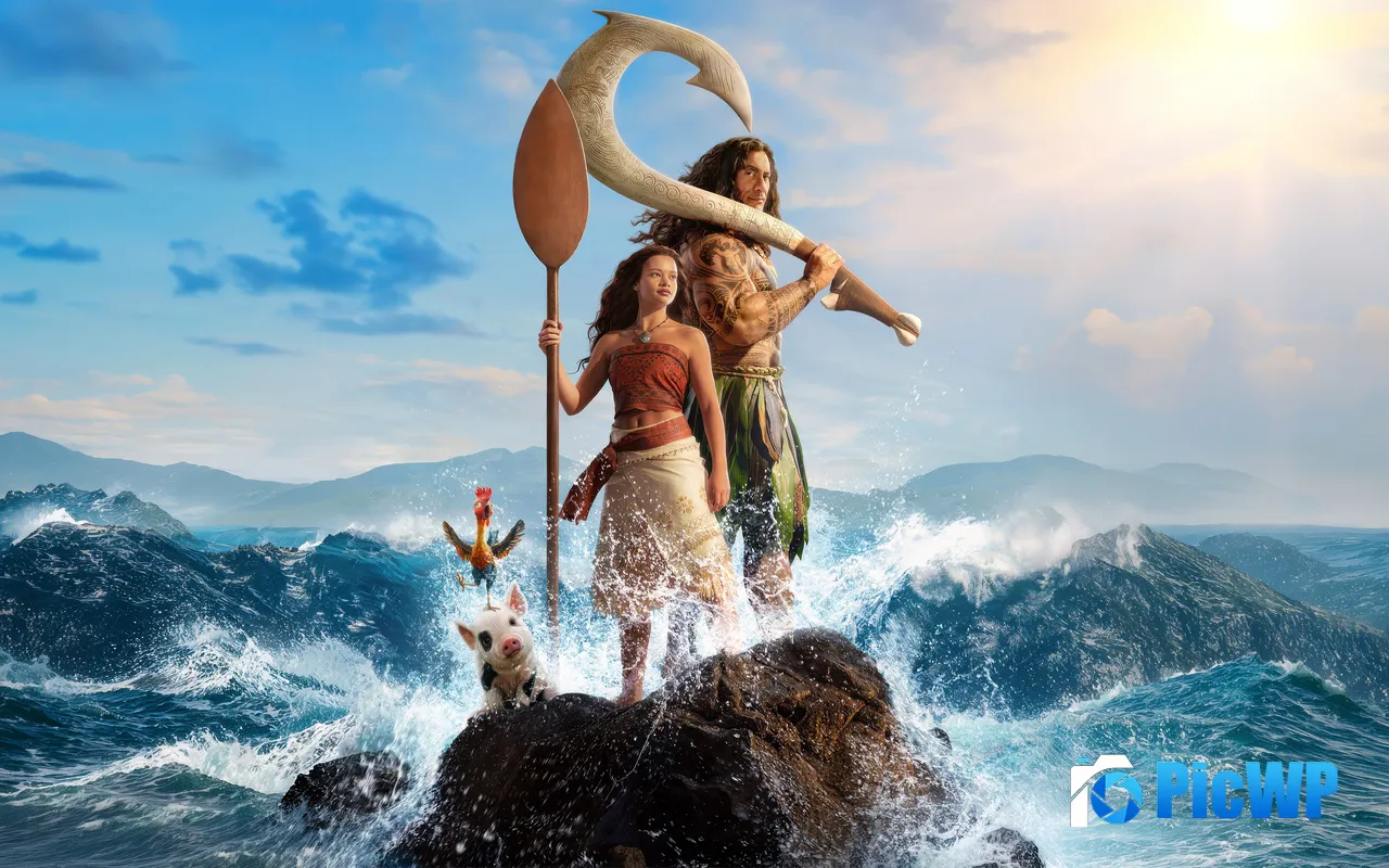 Moana 2026 Latest IMAX Films Poster 5K PC Wallpaper